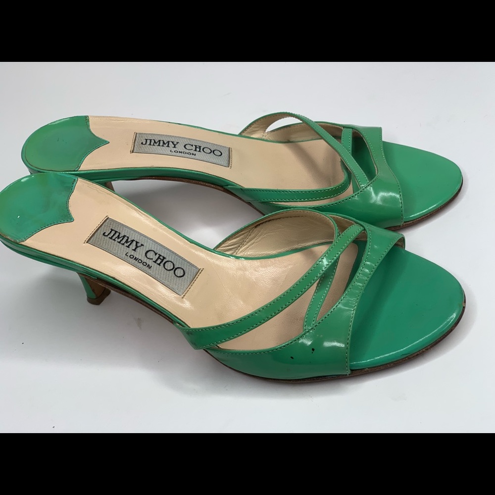 Jimmy Choo London Strappy Sandal Low High Heels